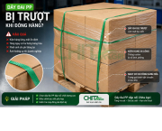 Tại Sao Dây Đai PP Bị Trượt Khi Đóng Hàng? 5 Nguyên Nhân Doanh Nghiệp Thường Bỏ Qua