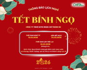 Thông Báo Lịch Nghỉ Tết Nguyên Đán Bính Ngọ 2026