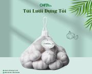 Túi lưới đựng tỏi cho hợp tác xã và doanh nghiệp xuất khẩu