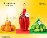 Túi lưới nhựa kết hợp khóa túi lưới giúp hàng hóa chuyên nghiệp hơn như thế nào?