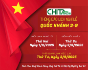Thông báo nghỉ lễ Quốc khánh 2/9 – Nhựa Chí Thành BC 