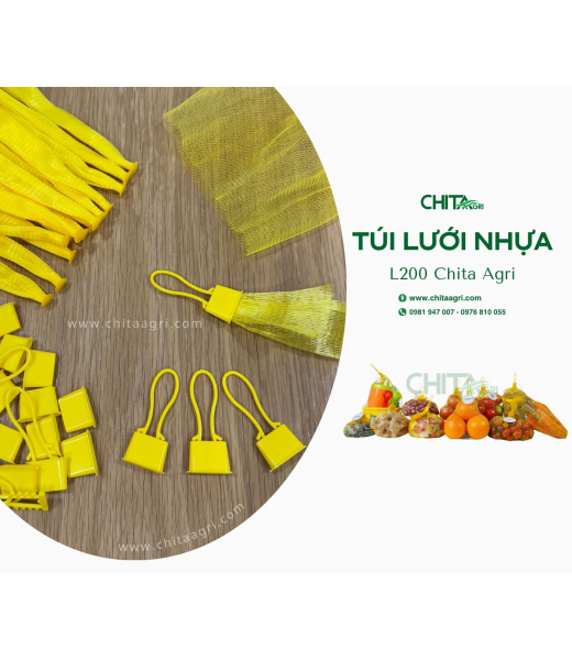 TÚI LƯỚI NHỰA L200