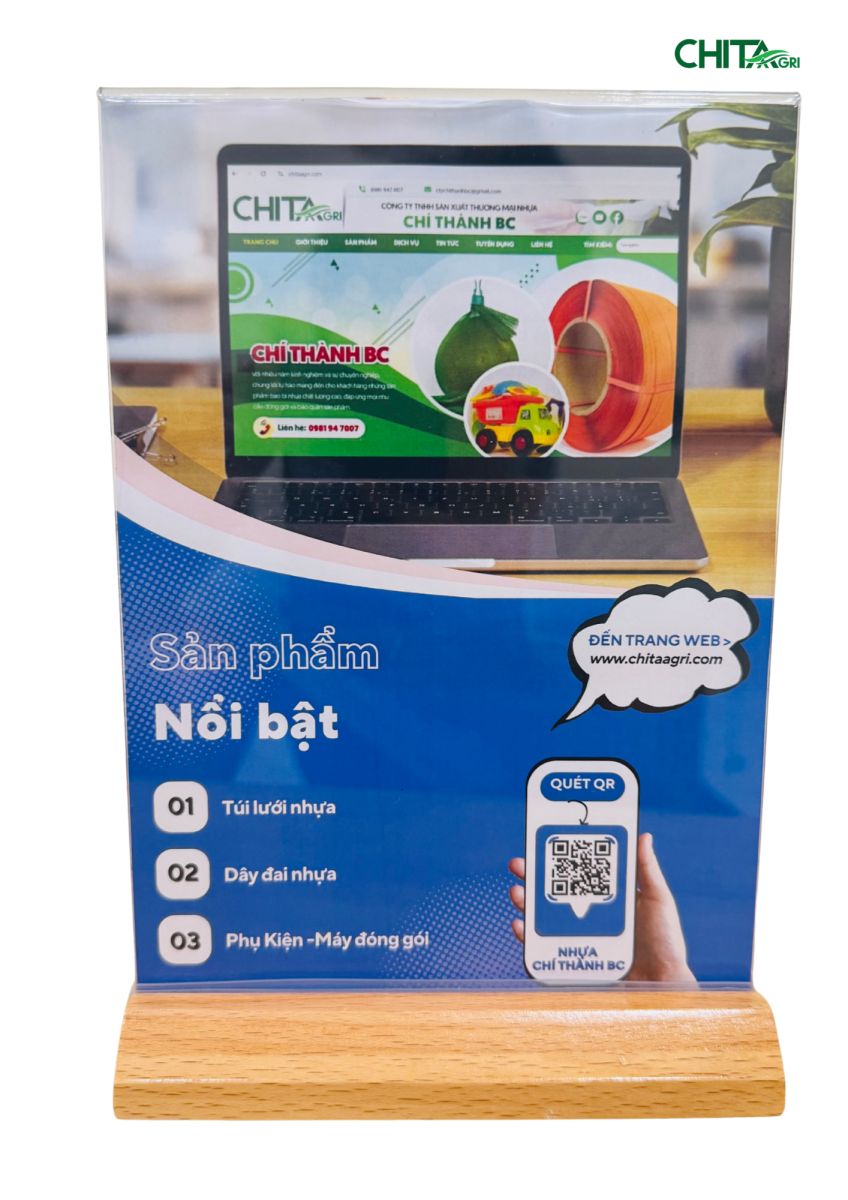 Quét mã Qr để kết nối đến website công ty Nhựa Chí  Thành BC