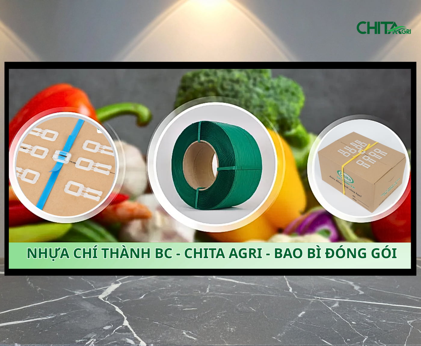 Dây đai nhựa Chita Agri là lựa chọn phù hợp cho doanh nghiệp sản xuất, logistics và kho vận cần nguồn dây đai ổn định, sử dụng lâu dài. Với khả năng tương thích tốt với máy đóng đai, dây đai nhựa Chita Agri giúp tối ưu hiệu suất đóng gói trong vận hành công nghiệp.