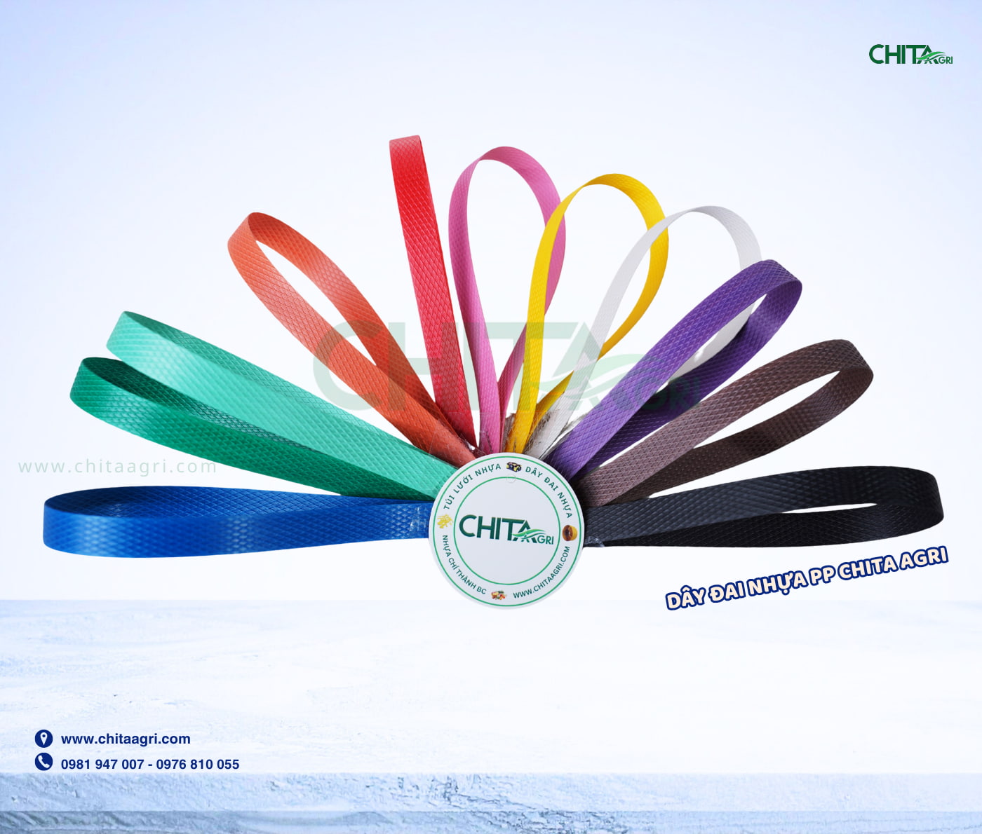 Dây đai nhựa PP Chita Agri từ Nhựa Chí Thành BC
