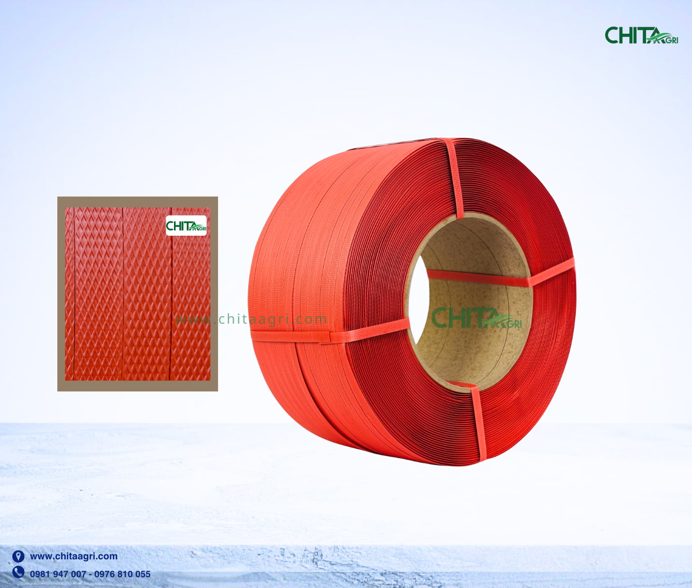 Dây đai nhựa PP Chita Agri từ Nhựa Chí Thành BC