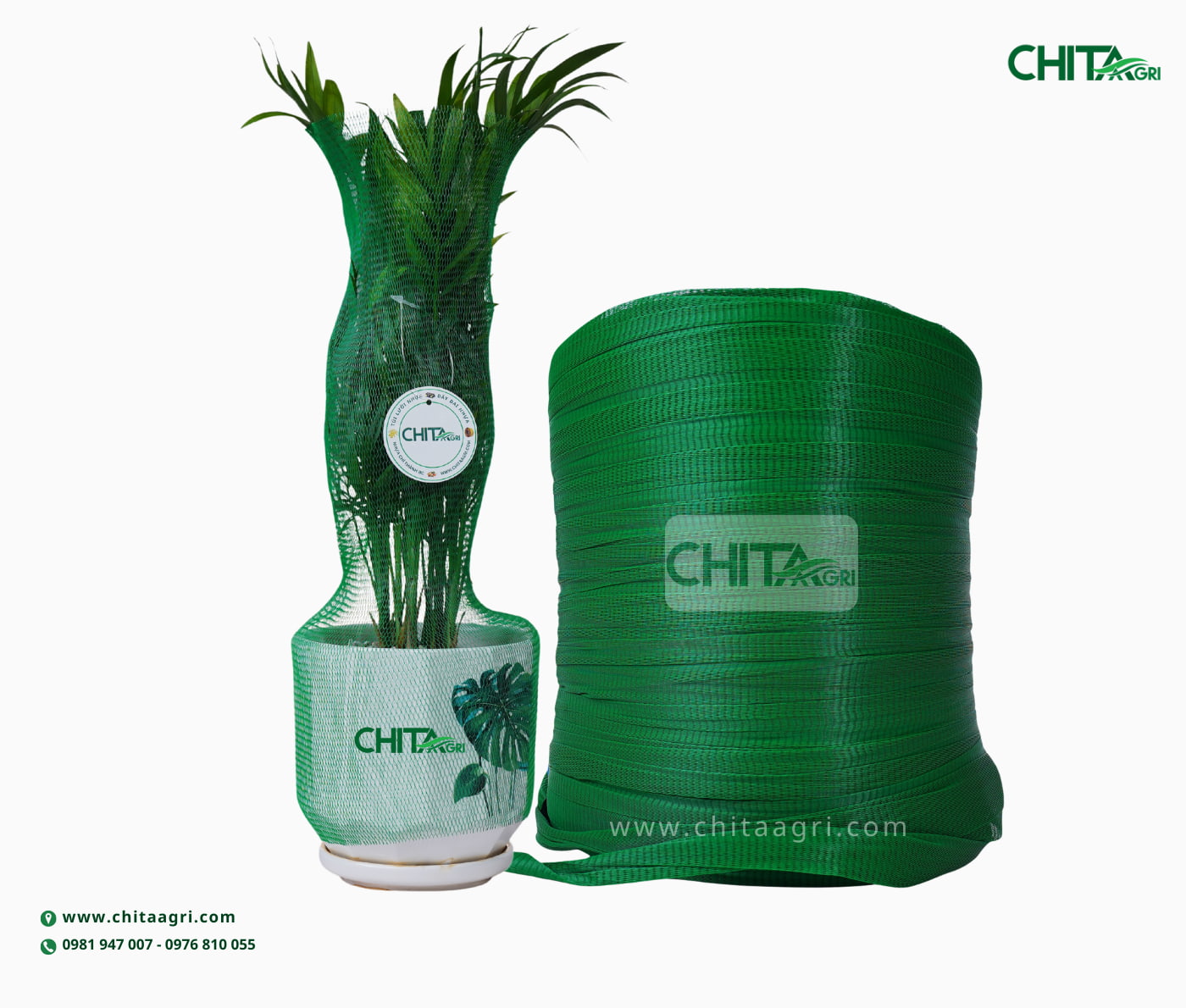 Lưới bọc chậu cây Chita Agri– Vật tư hỗ trợ vận chuyển cây cảnh hiệu quả