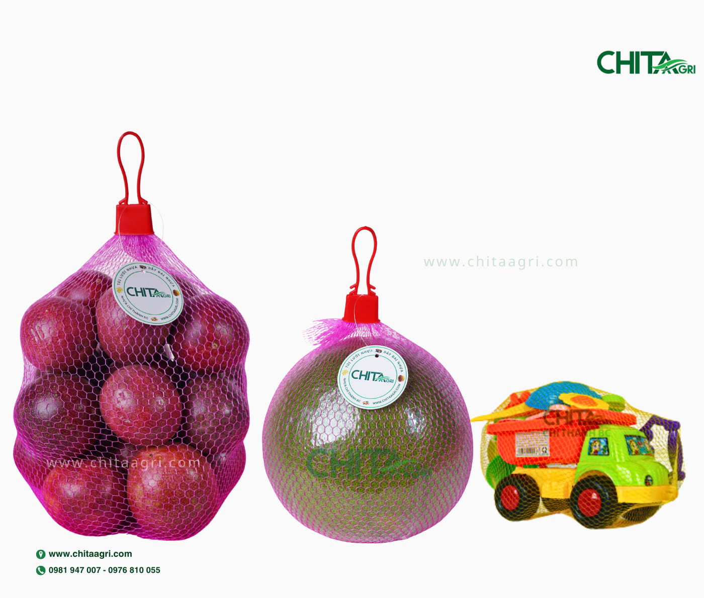 Túi Lưới Nhựa L80 Chita Agri – Bao Bì Đa Dạng Ứng Dụng, Tối Ưu Cho Đóng Gói Hàng Hóa