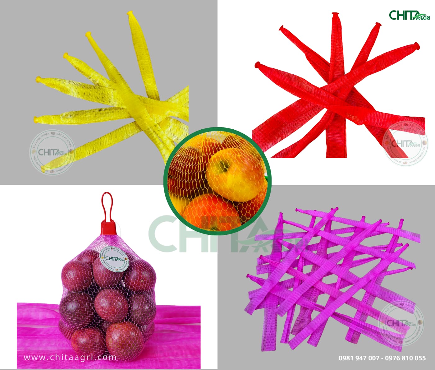 Túi Lưới Nhựa L80 Chita Agri – Bao Bì Đa Dạng Ứng Dụng, Tối Ưu Cho Đóng Gói Hàng Hóa